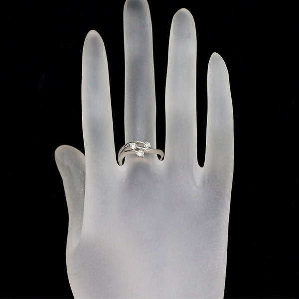 Pt900 H&Cダイヤモンド リング 0.30ct