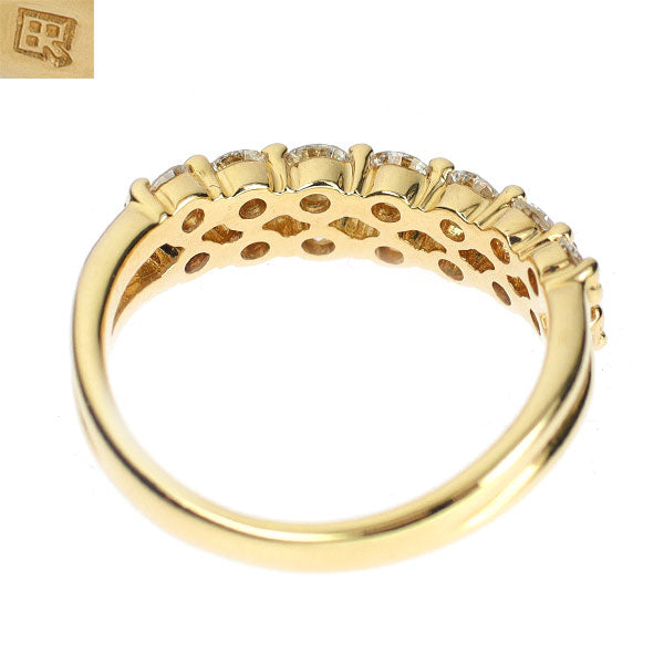 ブルーリバー K18YG ダイヤモンド リング 1.00ct