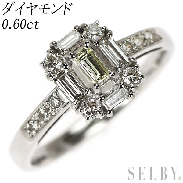 Pt900 ダイヤモンド リング 0.60ct