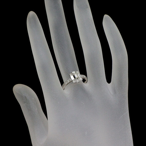 Pt900 ダイヤモンド リング 0.60ct