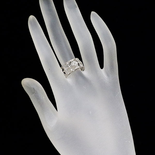 Pt900 ダイヤモンド リング 0.25ct