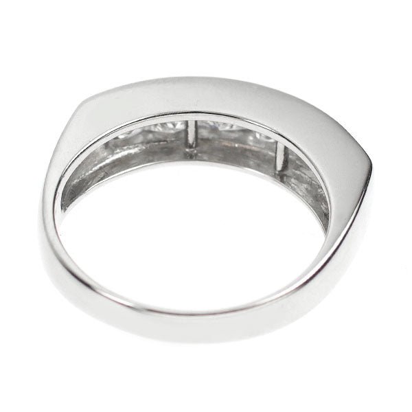 Pt900 ダイヤモンド リング 1.56ct  一文字