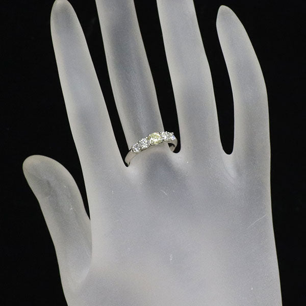 Pt900 ダイヤモンド リング 0.24ct D0.50ct