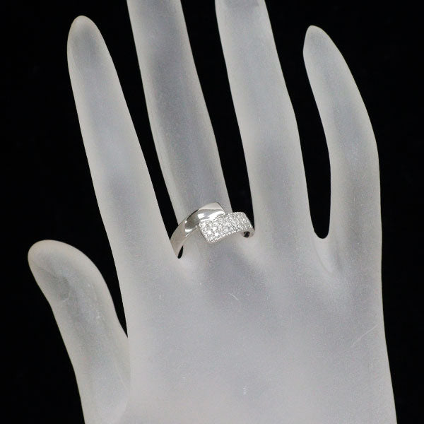 Pt900 ダイヤモンド リング 0.30ct パヴェ