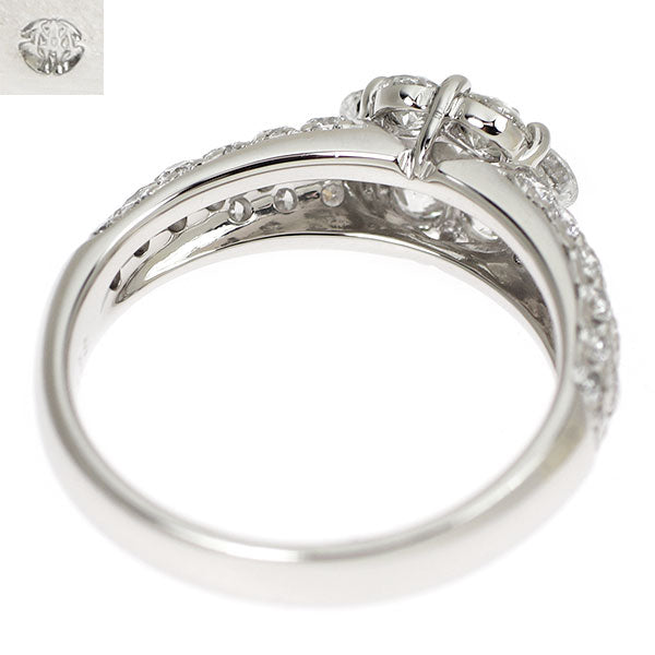モニッケンダム Pt900 ダイヤモンド リング 1.38ct フラワー
