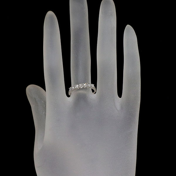 Pt950 ローズカット ダイヤモンド リング 0.30ct