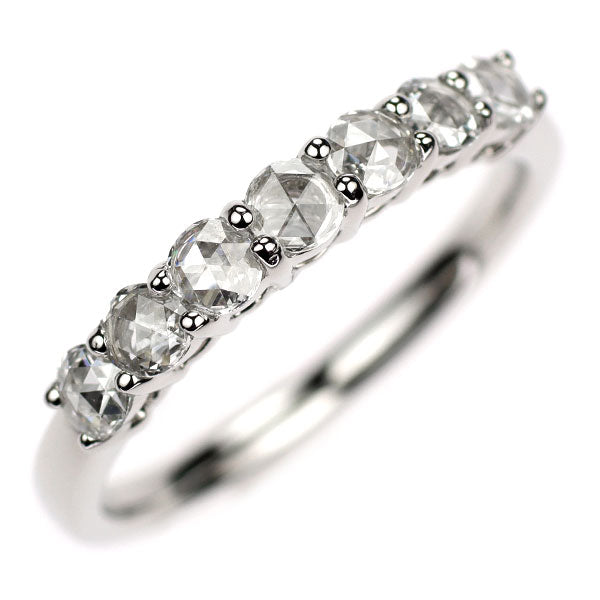 Pt950 ローズカット ダイヤモンド リング 0.30ct