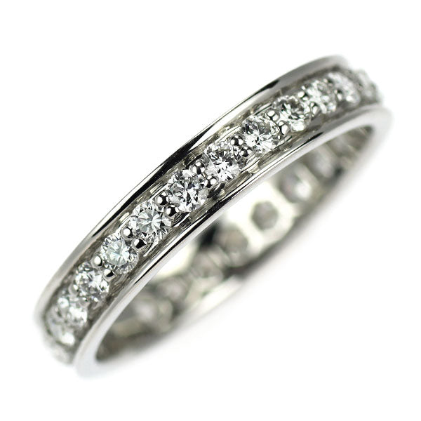 カナディアンダイヤ Pt950 ダイヤモンド リング 1.00ct フルエタニティ