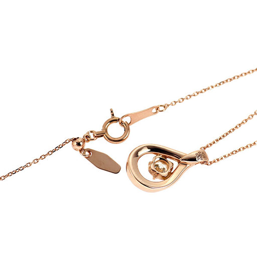 ペンダントトップ K18PG ダイヤモンド0.60ct 開閉式バチカン付き K18PG