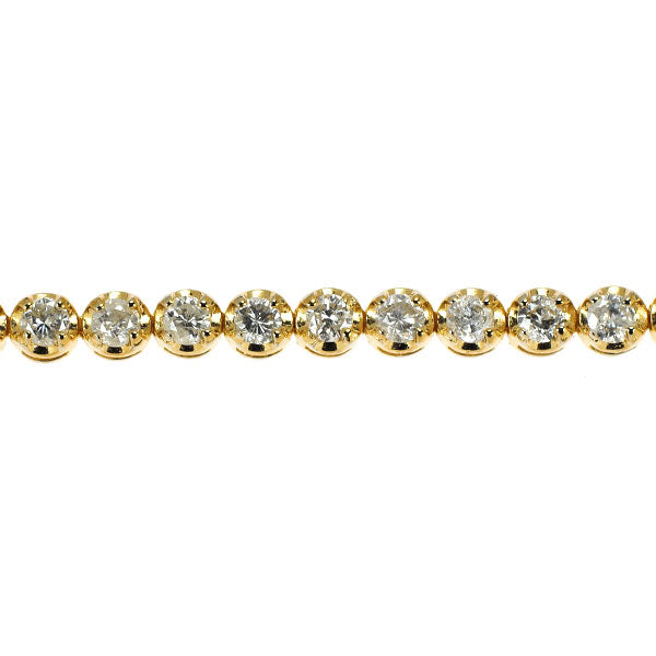 K18YG ダイヤモンド ブレスレット 2.00ct テニス