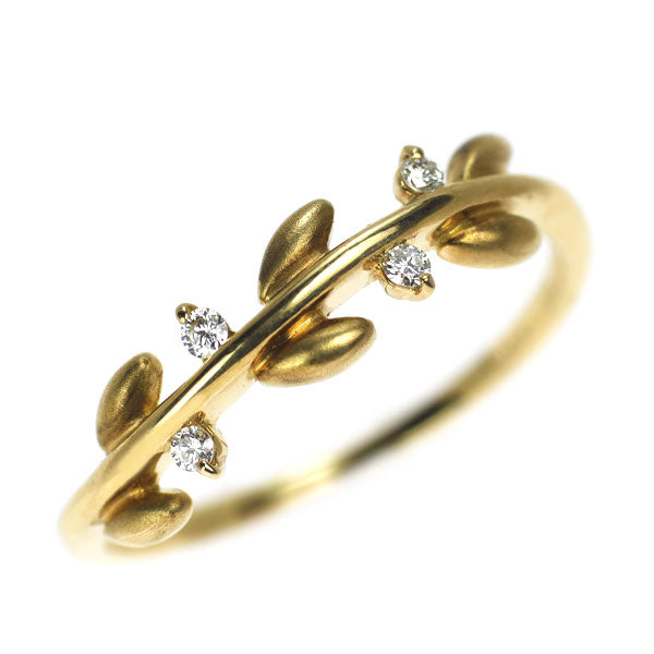 K18YG ダイヤモンド リング 0.04ct