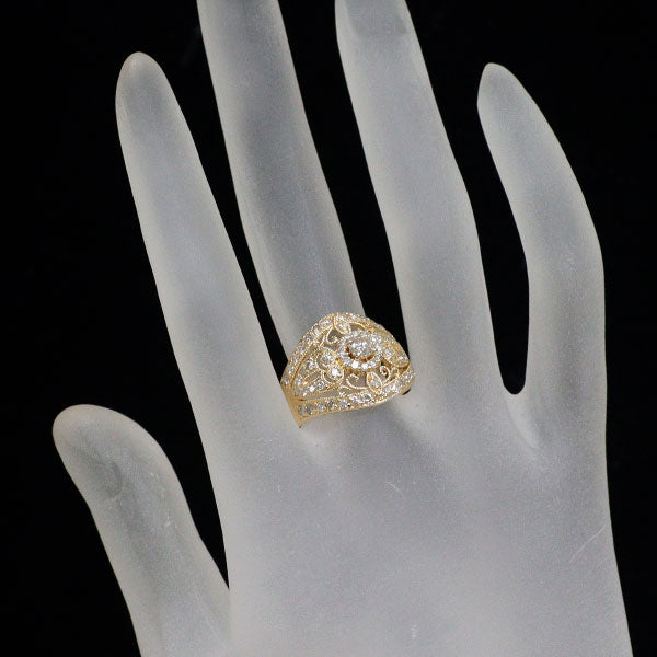 K18YG ダイヤモンド リング 1.00ct