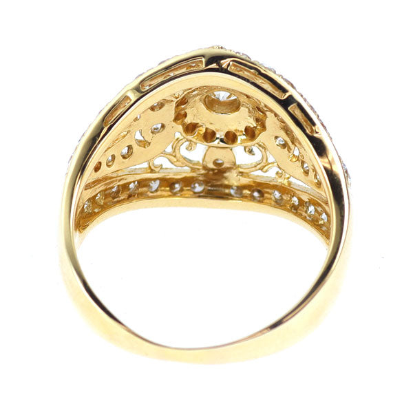 K18YG ダイヤモンド リング 1.00ct