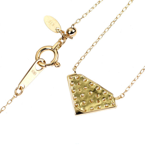K18YG ダイヤモンド ペンダントネックレス 0.30ct
