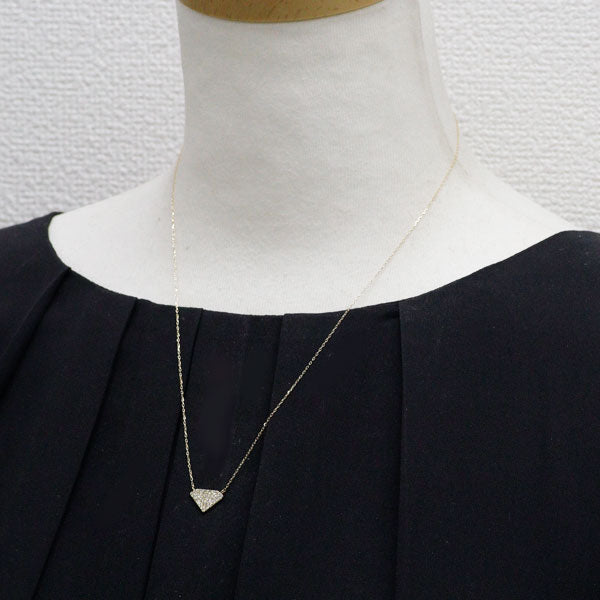 K18YG ダイヤモンド ペンダントネックレス 0.30ct