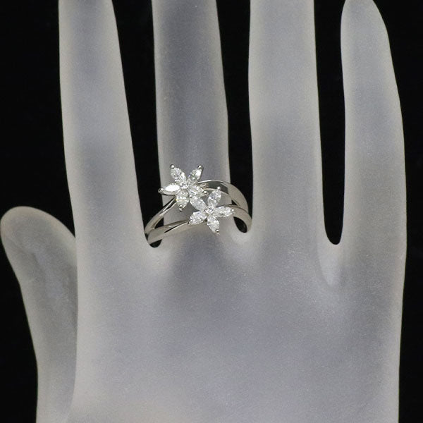 Pt900 ダイヤモンド リング 1.00ct フラワー