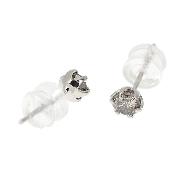K18WG ダイヤモンド ピアス 0.2ct — セルビーオンラインストア 