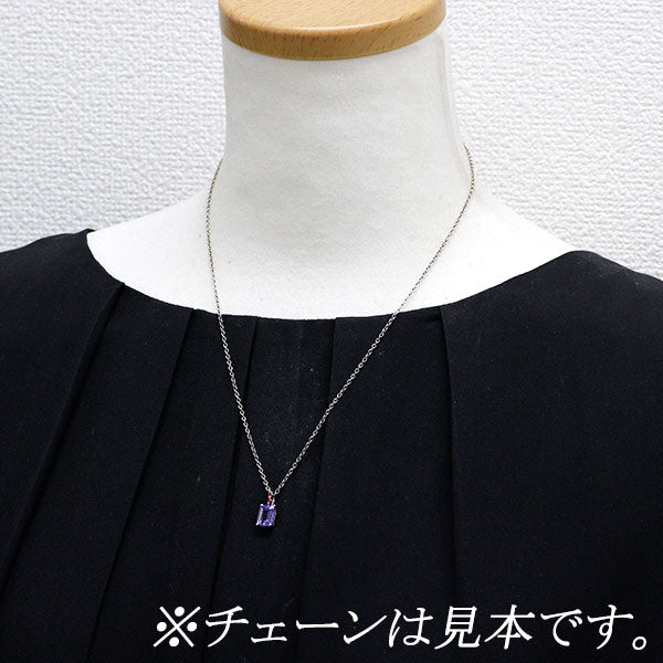 GSTV Pt950 タンザナイト スピネル ペンダントトップ 1.00ct SP0.04ct