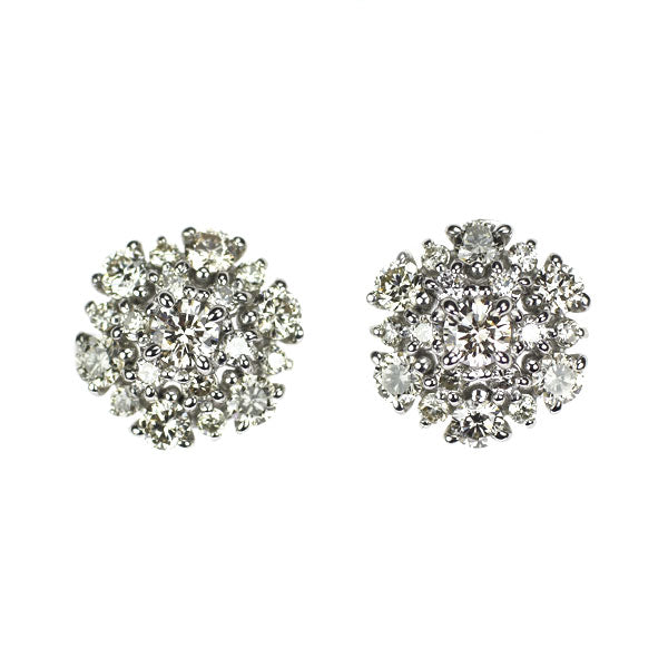 Pt950/Pt900 ダイヤモンド ピアス 0.50ct