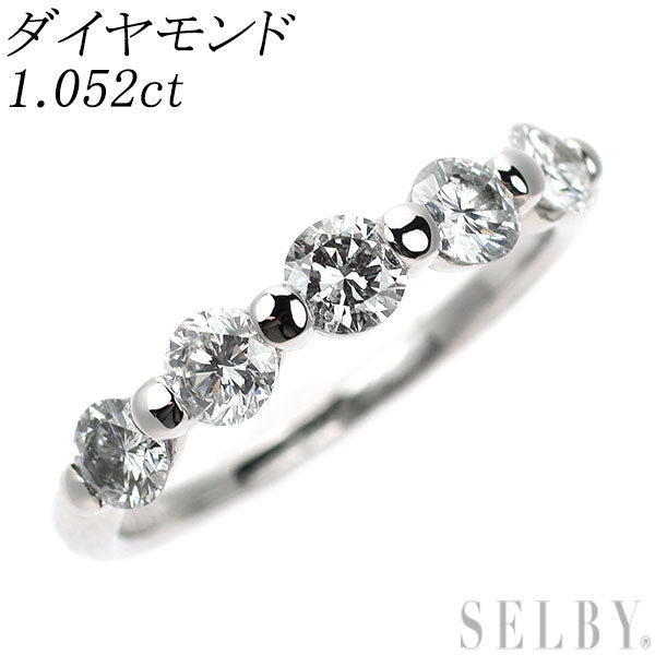 Pt900 ダイヤモンド リング 1.052ct