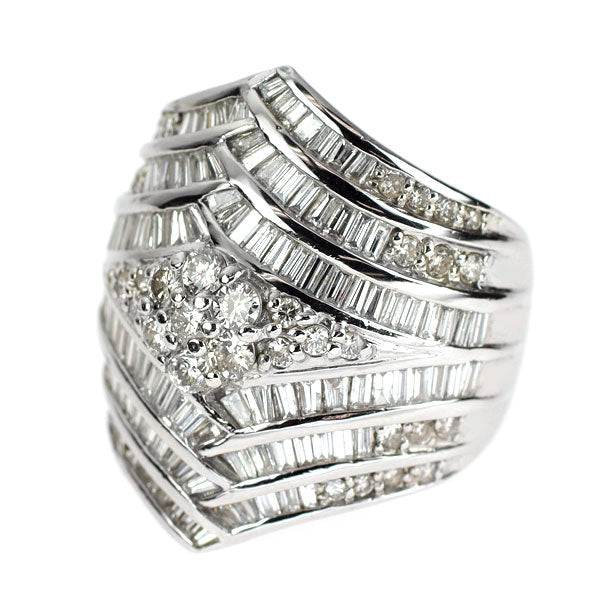 Pt900 ダイヤモンド リング 3.00ct