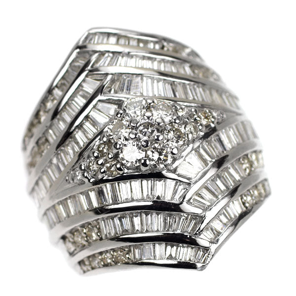 Pt900 ダイヤモンド リング 3.00ct