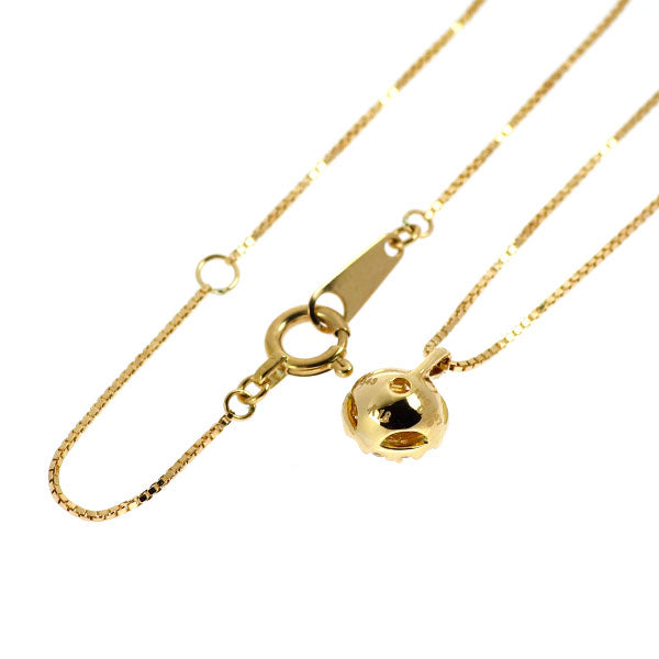 K18YG ダイヤモンド ペンダントネックレス 0.147ct D0.09ct — セルビー  