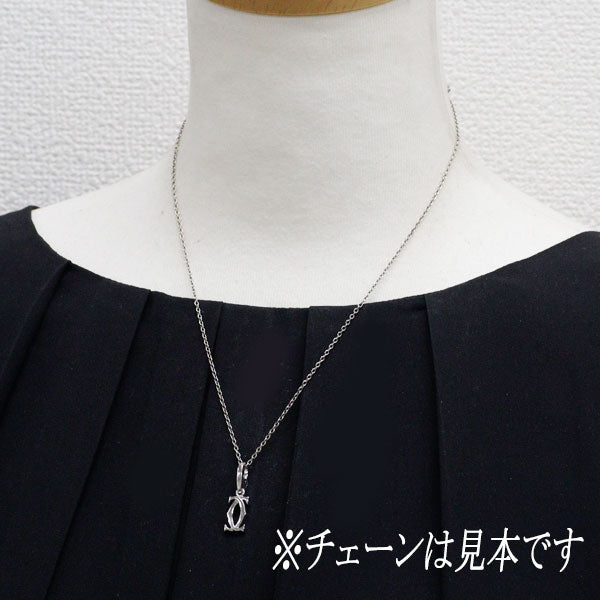 カルティエ K18WG チャーム 2C