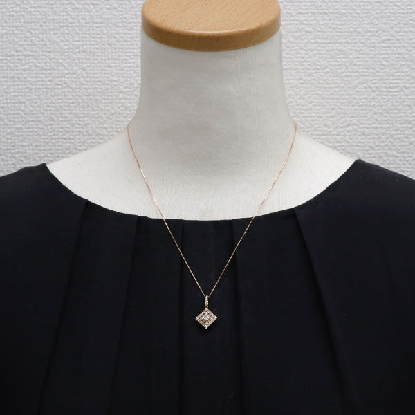 K18PG ダイヤモンド ペンダントネックレス 0.50ct