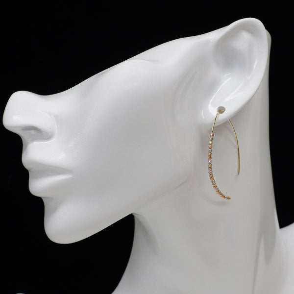 K10YG/WG/PG デザイン ピアス — セルビーオンラインストア