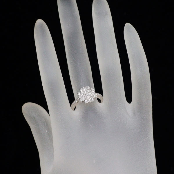 K18WG ダイヤモンド リング 0.71ct