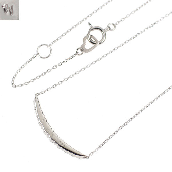 ポンテヴェキオ Pt999/ Pt850 ダイヤモンド ペンダントネックレス 0.30ct