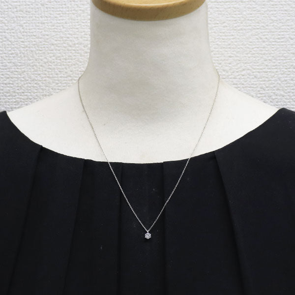 Pt900 ダイヤモンド ペンダントネックレス 0.321ct