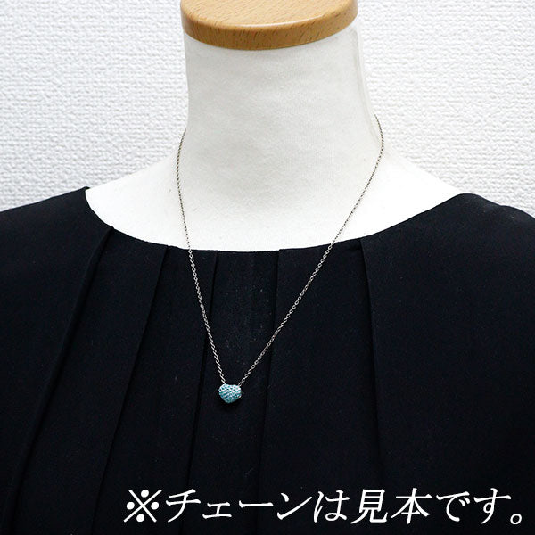 K18WG パライバトルマリン ペンダントトップ 0.45ct ハート — セルビー