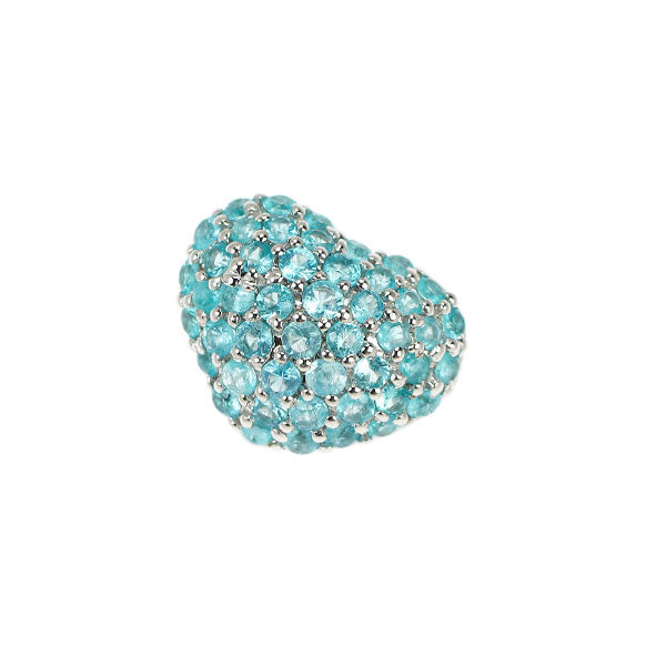 K18WG パライバトルマリン ペンダントトップ 0.45ct ハート — セルビー