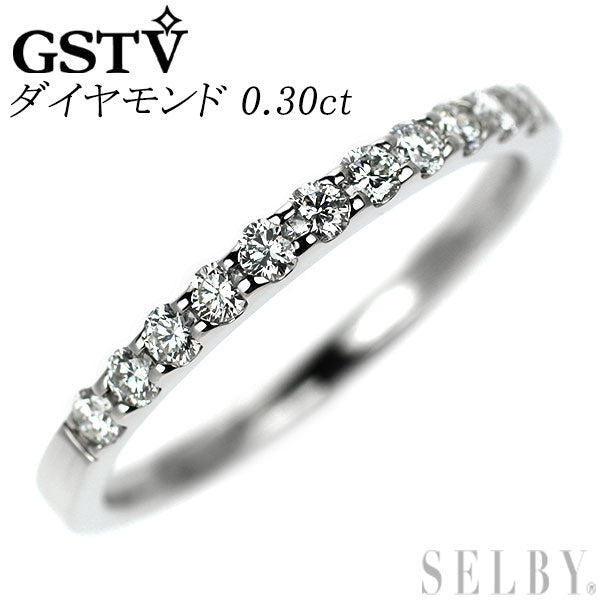 GSTV Pt950 ダイヤモンド リング 0.30ct