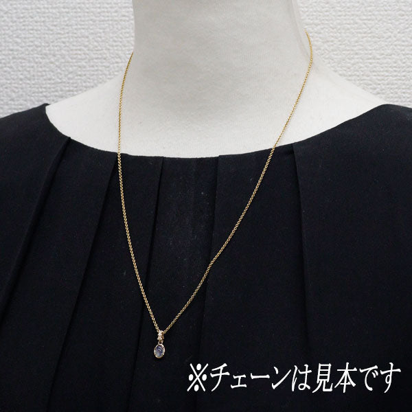 アガット/agete K10YG ラブラドライト ペンダントトップ — セルビー