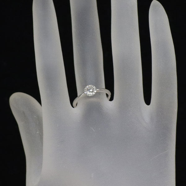 K18WG ダイヤモンド リング 0.20ct