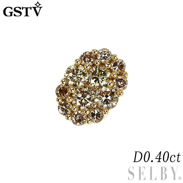 GSTV K18YG ダイヤモンド ペンダントトップ 0.40ct — セルビー