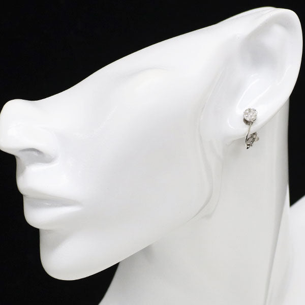 K18WG ダイヤモンド イヤリング 0.50ct