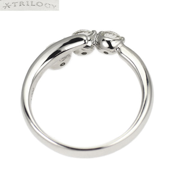 トリロジー Pt900 ダイヤモンド リング 0.50ct