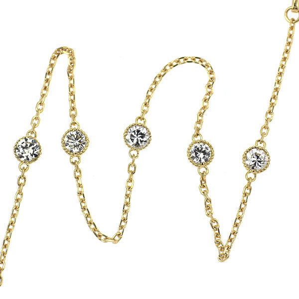 K18YG ダイヤモンド ブレスレット 0.35ct
