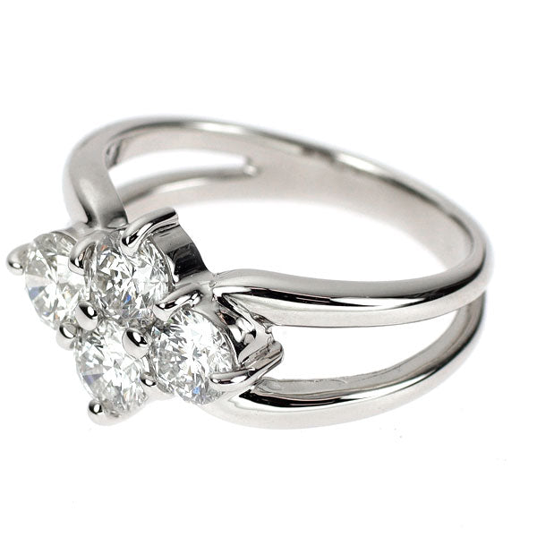Pt900 ダイヤモンド リング 1.32ct