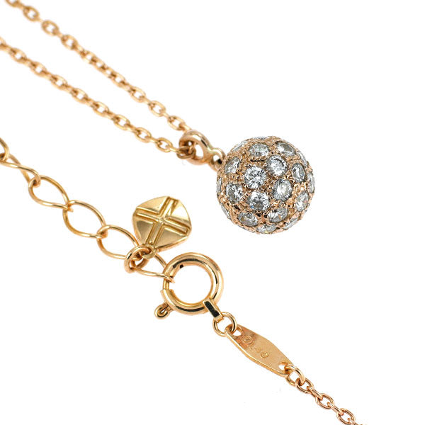 サザンクロス K18PG ダイヤモンド ペンダントネックレス 1.40ct
