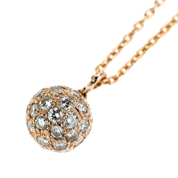 サザンクロス K18PG ダイヤモンド ペンダントネックレス 1.40ct