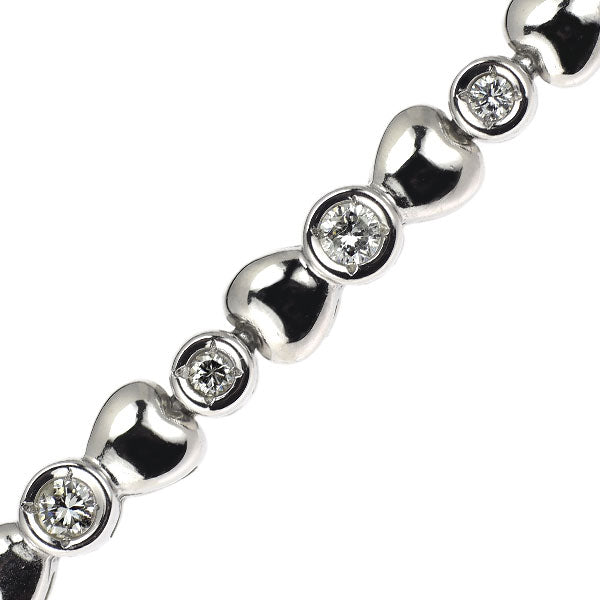 Pt850 ダイヤモンド ブレスレット 0.91ct