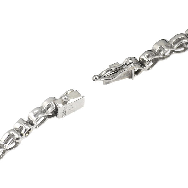 Pt850 ダイヤモンド ブレスレット 0.91ct