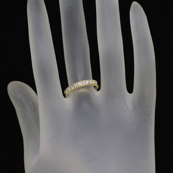 K18YG H&Cダイヤモンド リング 0.30ct ハーフエタニティ
