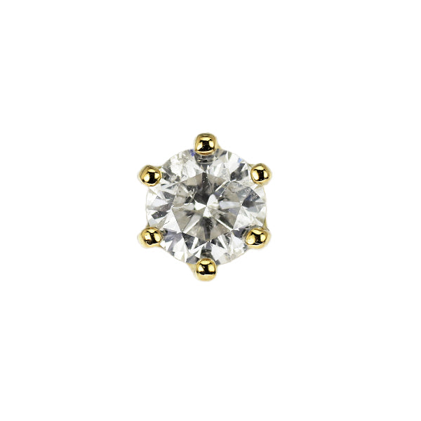 K18YG ダイヤモンド ピアス 0.19ct