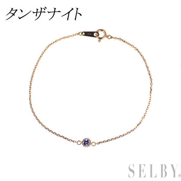 K18PG タンザナイト ブレスレット